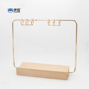 Ewang Custom Logo <b>Desk</b> Calendar Shelf Wooden Base Table Calendar - Product Image 1