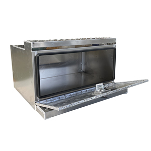 Boîte de remorque en métal robuste ensemble de boîte à outils fourre-tout de stockage de camion de remorque en aluminium - Product Image 6