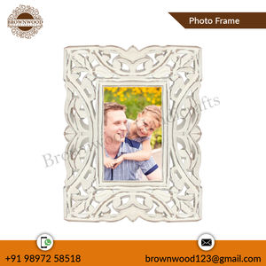 กรอบรูปไม้ MDF 4X6ออกแบบได้ตามต้องการกรอบรูปครอบครัวทำจากไม้แกะสลักด้วยมือสำหรับตกแต่งห้องและเป็นของขวัญ - Product Image 2