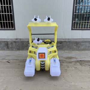 Nouveau décrochage de vélo d'amusement lumineux <span class=keywords><strong>location</strong></span> parent-enfant double carré en plein air auto tamponneuse électrique <span class=keywords><strong>pour</strong></span> enfants - Product Image 2