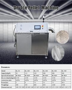 Machine à glace sèche co2/machine à produire des granulés de glace sèche - Product Image 4