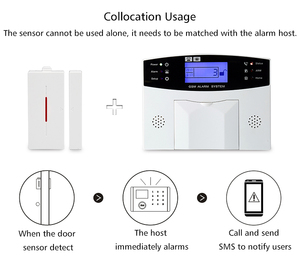 Angus 433Mhz không dây chống kẻ xâm nhập cảm biến chuyển động Cửa & cửa sổ cảm biến hệ thống báo động phụ kiện hệ thống báo động an ninh gia đình - Product Image 5