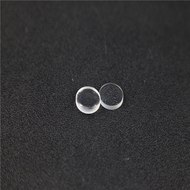 D4.5mm Focal Length 2.75mm Glass Optical Collimating Aspheric Lens Anti-Reflective Coating Focusing OEM 90% Clear Aperture