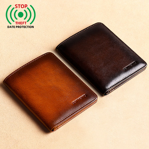 <span class=keywords><strong>Portefeuille</strong></span> <span class=keywords><strong>Homme</strong></span> en Cuir <span class=keywords><strong>Vertical</strong></span> Ultra-Fin et Compact en Cuir de Vachette Véritable, Version Courte, Nouveau Modèle 2024, Porte-Cartes et Permis de Conduire - Product Image 1