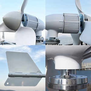 Fournisseur d'Or 5KW 10KW Générateur Éolien à Volant d'Inertie en Aluminium pour Toit, Énergie Libre - Product Image 3