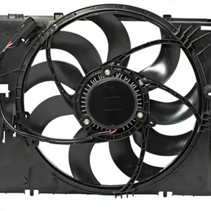 พัดลมไฟฟ้าหม้อน้ำ Hh 12 โวลต์ สำหรับรถบีเอ็มดับเบิลยู ซีรีส์ 3 อะไหล่ทดแทน หมายเลข 17427522055 17427562080 - Product Image 1