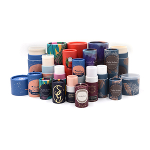 Tubo <span class=keywords><strong>de</strong></span> Papel Personalizado para Desodorante en Barra, Envase Ecológico Vacío con Mecanismo Giratorio para Bálsamo Labial, Perfume Sólido, 6g 8g 18g 30g 50g 55g 65g - Product Image 3