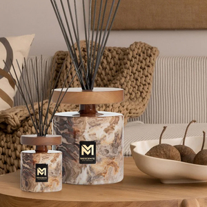 معطر جو بتصميم جديد لعام 2026 من ميسينت، سعة 500 مل/200 مل، بنمط الرخام وغطاء خشبي - Product Image 2