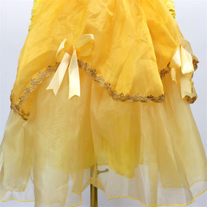 Disfraz de Princesa de <span class=keywords><strong>la</strong></span> <span class=keywords><strong>Bella</strong></span> <span class=keywords><strong>y</strong></span> <span class=keywords><strong>la</strong></span> <span class=keywords><strong>Bestia</strong></span> para Niñas, Vestido de Fiesta Infantil, Disfraz de Navidad, Vestido de Princesa para Bebés - Product Image 6