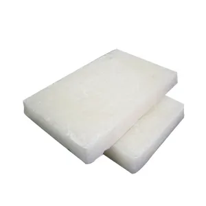 High quality industrial grade paraffin wax semi-refined paraffin wax 58/60 for candles and crayons