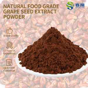 Fabriklieferung Kräuterextrakt Lebensmittelqualität 90% Polyphenole CAS 4852-22-6 Traubenkernextrakt-Pulver - Product Image 1