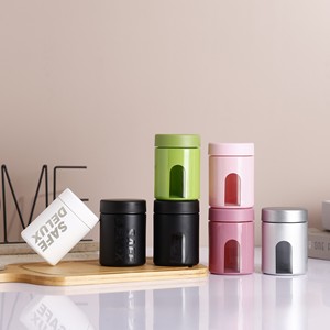 Pot en verre YMP de 120 ml (4 oz) avec couvercle, résistant aux enfants, pour herbes et fleurs séchées, hermétique, personnalisé, pour concentrés floraux - Product Image 2