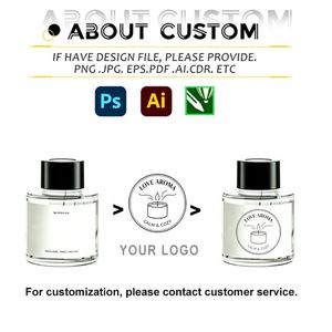 Wholesale Custom Logo Home Fragrance <b>Diffuser</b> Aromatherapy 50ml Home Fragrance Private Label <b>Reed</b> <b>Diffuser</b> Gifts for Guests - Product Image 3