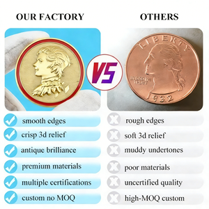 カスタムチャレンジコインメーカー |   OEM ODM 金属コイン工場直販 - Product Image 2