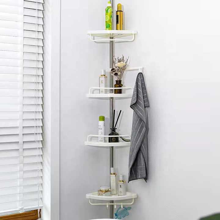 4-tier Bathroom Shelf Rack - Efficient Storage Solutions
