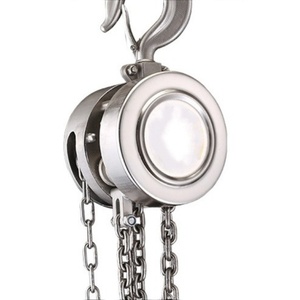 Giá cả cạnh tranh Hướng dẫn sử dụng chuỗi khối Palăng thép không gỉ 0.5-10 tấn cho các nhà máy thực phẩm - Product Image 3