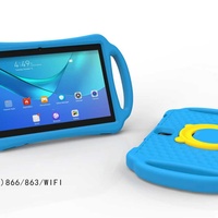 Tablet Anak 2-in-1 Pabrik ODM E10 10.1 inci Android 13 3+32GB WiFi 4G LTE, Tablet Edukasi dengan Fungsi Telepon, Elektronik Pintar Anak