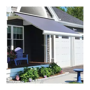 4M hail protection metal frame aluminum structure retractable folding screen patio awning