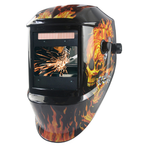 Máscara de Soldadura con Sensor de Arco Grande DIN5-DIN13, Oscurecimiento Automático Solar, TIG MIG MMA, Color Real, para Soldadura y Esmerilado - Product Image 1