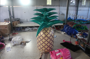 สับปะรดเป่าลมขนาดยักษ์สำหรับงานโฆษณาขายสินค้าเชิงพาณิชย์กลางแจ้ง - Product Image 3