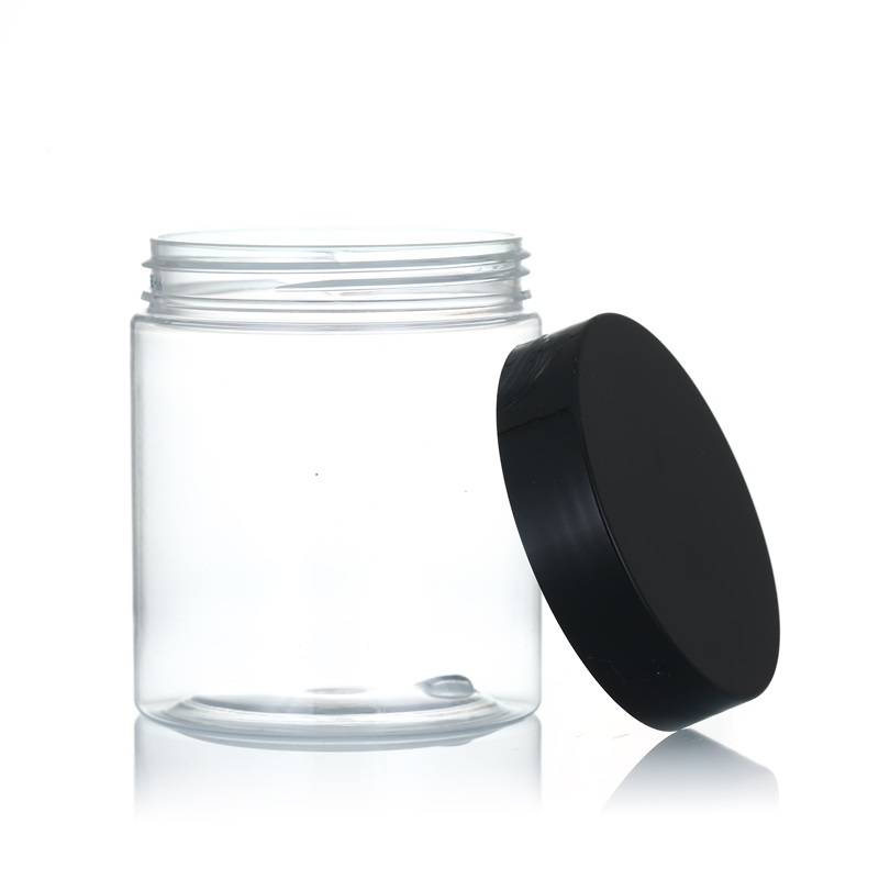 jars with clear lids plastic