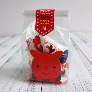 MorSun 50 ensembles/<span class=keywords><strong>lot</strong></span> 4 styles de sacs en plastique transparent et sacs d'emballage de cartes en papier de Noël pochettes emballages Cupcake - Product Image 6