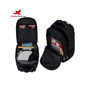 RTS Bulk Mixed Order Fashionable Waterproof High Quality Rolling Trolley Luggage Customized Color Backpack Oxford Carry Bag 18'' - Product Image 2