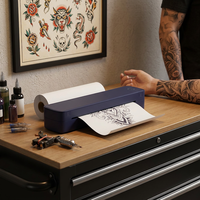 Imprimante thermique portable sans fil A4 sans encre rechargeable 203 dpi pour pochoirs de tatouage, lettres, format légal, voyage, bureau