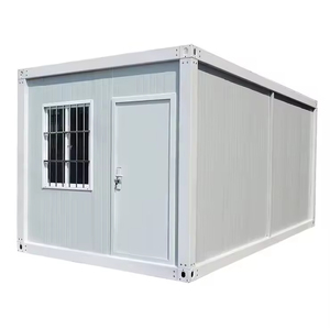 Casas modulares prefabricadas de contenedores de paquete plano de casa de lujo desmontable de 10 pies 20 pies 40 pies para Taller de sala de estar de 1 dormitorio - Product Image 3