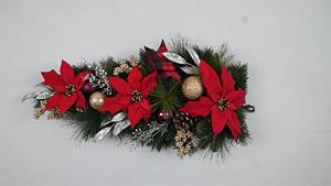 Precio bajo personalizado Artificial verde Navidad lágrima Swag paredes interiores decoraciones Navidad Swags - Product Image 5