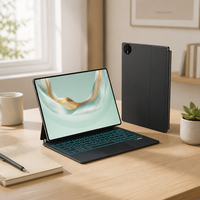 Nouveau clavier tablette sans fil ultra-fin pour Huawei MatePad Pro 12.2 (2024-2025) avec pavé tactile rétroéclairé 7-RGB intégré