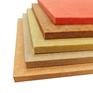 Panneau acoustique moderne à lamelles 3D <span class=keywords><strong>KUS</strong></span> Isolation des murs en fibre de polyester Studio Hall en tissu feutre pour animaux de compagnie Hôtel - Product Image 2