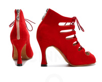 Offre Spéciale chaussures de danse de salon femmes chaussures de danse latine bottes de salsa chaussures Bachata pour dames
