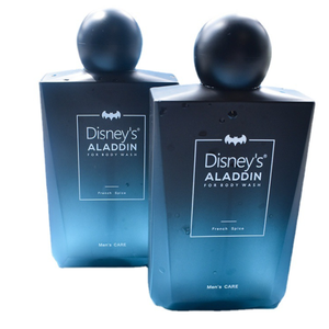 Flacon carré PET haute perméabilité 300ml 500ml flacon de <span class=keywords><strong>parfum</strong></span> pour homme flacon de lotion pour shampoing gel douche rafraîchissant - Product Image 1