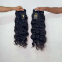 Extensiones de Cabello Virgen Indio sin Procesar con Cierre HD, Extensiones de Cabello Humano Brasileño con Ondas Corporales, Cabello Rizado Natural