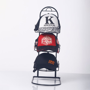 Mũ bóng chày dây kệ kim loại <span class=keywords><strong>hat</strong></span> hiển thị đứng Mũ bóng chày chủ 10 Mũ bóng chày <span class=keywords><strong>Tabletop</strong></span> Rack đứng - Product Image 2