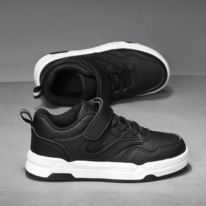 Chaussures de sport pour enfants, tige synthétique, doublure en mesh, semelle extérieure en caoutchouc, semelle intermédiaire en EVA, légères, confortables, baskets décontractées, 6-12 ans - Product Image 3