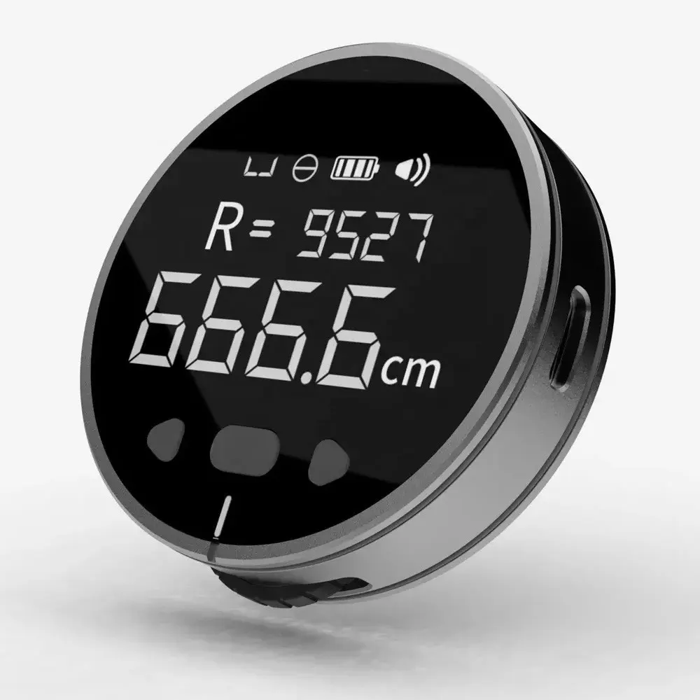 Amazon Micrometer Điện Thông Minh Thước 8 Chức Năng Rangefinder Đo Lường Cầm Tay Có Thể Sạc Lại Di Động HD Màn Hình LCD