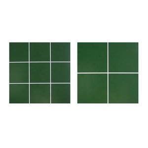 Carrelage vert foncé Carrelage mural antidérapant de cuisine rétro nordique petit carreau de sol 300*300 - Product Image 5
