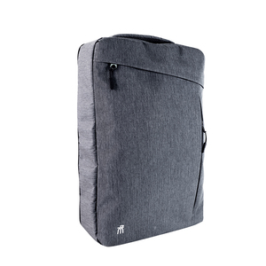 Minimalist Grey Tech <b>Backpack</b> – 180° Full Open Compartment, Dedicated Laptop Sleeve & Secure <b>Strap</b> System for Daily Commute - Product Image 2