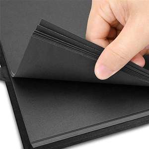 <span class=keywords><strong>Album</strong></span> photo <span class=keywords><strong>de</strong></span> <span class=keywords><strong>scrapbooking</strong></span> pour mariage, anniversaire, <span class=keywords><strong>voyage</strong></span>, souvenir, 31,5 x 21 cm, 40 feuilles, 80 pages, papier noir, bricolage - Product Image 4