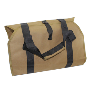 CHRT Heavy Duty borsa per legna da ardere borsa per camino in tela cerata accessori per stufa fieno trasporto legna da ardere portalegna per il campeggio - Product Image 6