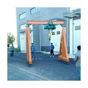 رافعة جسرية متحركة للمستودعات بسعة 2 طن و3 و5 و10 طن و5000 كجم، رافعة صغيرة محمولة على شكل حرف A مع عجلات للبيع - Product Image 5