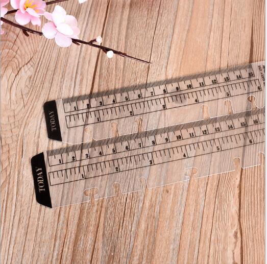 A5透明Pp定規ブラックホワイトA5インデックスディバイダー定規