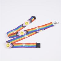 CH Wholesale Sublimation Printing Polyester Lanyards With Logo Custom Certification Keychain OEM ODM ECO Promotion Event Gifts