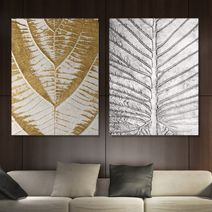 Feuille d'or <span class=keywords><strong>Graffiti</strong></span> abstrait toile imprimé affiche image sans cadre mur décoration de la maison - Product Image 5