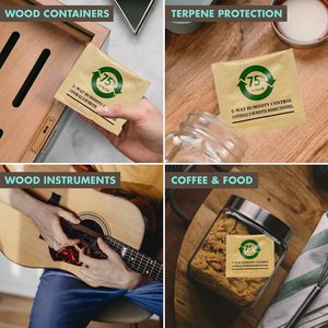 Pack de contrôle d'humidité portable écologique à double sens, très vendu, pour les voyages, prix de gros personnalisable pour les graines, les herbes, les cigares - Product Image 6