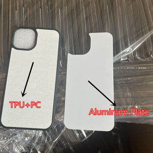 Coque de téléphone vierge pour sublimation, en velours, avec intérieur en flanelle, plaque en aluminium TPU 2D, pour sublimation, en stock dans nos entrepôts. - Product Image 4