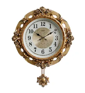 Estilo Retro antiguo oscilante péndulo hermoso reloj de pared B8248G