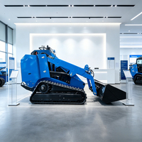 Tragbarer Mini-Dieselmotor-Raupenlader mit EPA-Zertifizierung und Hoher Effizienz für Gartenarbeiten